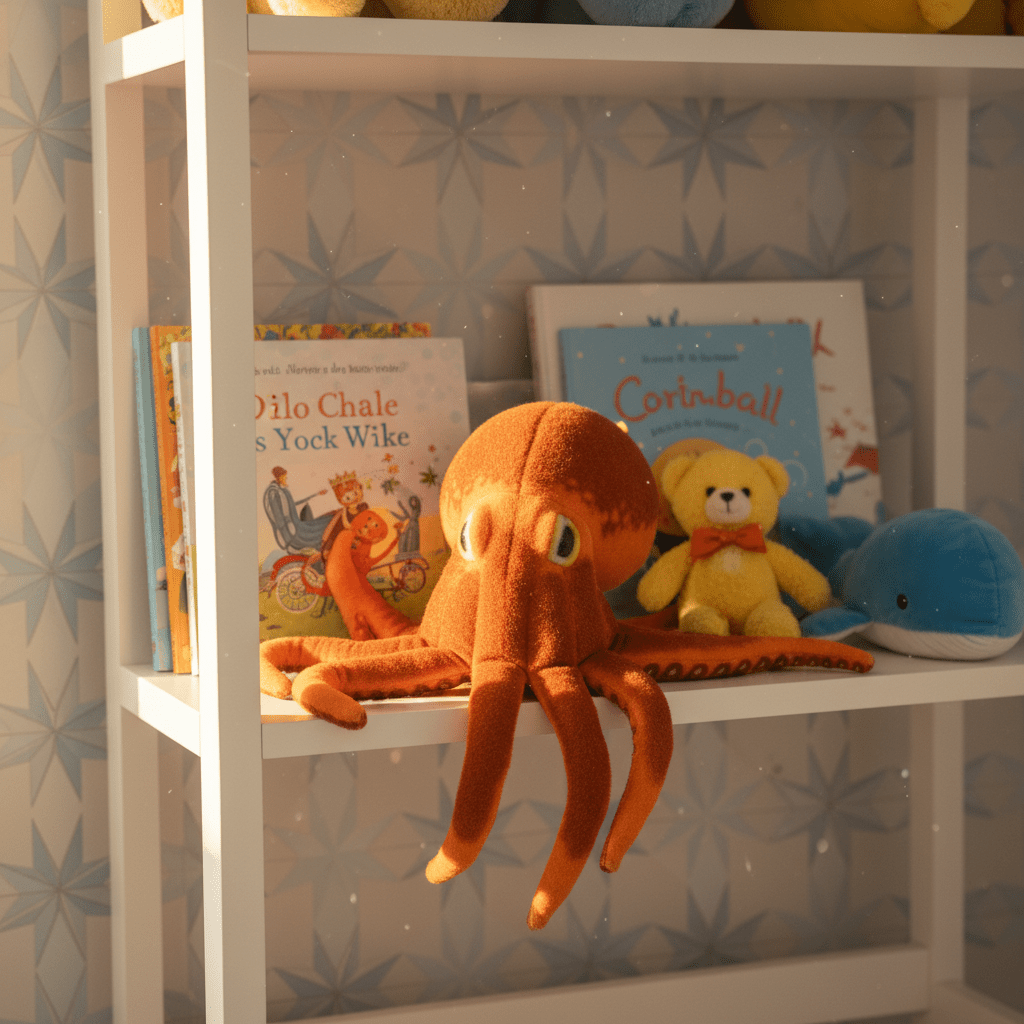 AKDC Brown Octopus Soft Plush Toy 30cm Cute Stuffed Sea Animal Toy Gift for Kids Boys Girls - Al Kabayel Discount CentreAKDC Brown Octopus Soft Plush Toy 30cm Cute Stuffed Sea Animal Toy Gift for Kids Boys GirlsToysAKDCAl Kabayel Discount Centre