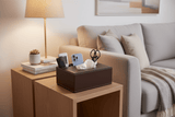 AKDC Brown PU Leather Rectangular Tissue Box with Pen Holder 25*18.5*10cm - Al Kabayel Discount CentreAKDC Brown PU Leather Rectangular Tissue Box with Pen Holder 25*18.5*10cmNapkin Holders & Tissue BoxAKDCAl Kabayel Discount Centre