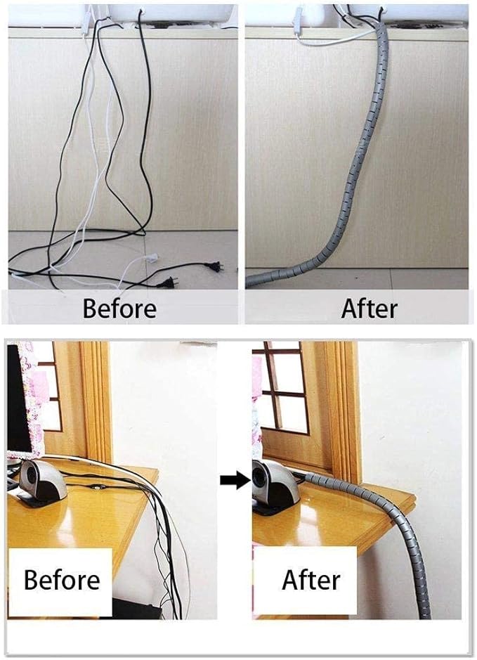 AKDC Cable Wrap Pipe 30mm dia * 1.5meter Grey - Al Kabayel Discount CentreAKDC Cable Wrap Pipe 30mm dia * 1.5meter GreyCords & AdaptersAKDCAl Kabayel Discount Centre