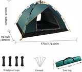 AKDC Camping Tent 3 - 4 Person, Pop Up Tents Removable Instant Tent 2 Door Breathable Waterproof UV Protection for Family Outdoor Sports Travel Picnic with Carrying Bag(MULTICOLOR) - Al Kabayel Discount CentreAKDC Camping Tent 3 - 4 Person, Pop Up Tents Removable Instant Tent 2 Door Breathable Waterproof UV Protection for Family Outdoor Sports Travel Picnic with Carrying Bag(MULTICOLOR)Picnic AccessoriesAKDCAl Kabayel Discount Centre