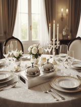 AKDC Candy Bowl Set with Holder (2 Pieces) – Premium Metal Silver Finish, Elegant Tabletop Sweet Serving Set, 17 × 14 × 10 cm - Al Kabayel Discount CentreAKDC Candy Bowl Set with Holder (2 Pieces) – Premium Metal Silver Finish, Elegant Tabletop Sweet Serving Set, 17 × 14 × 10 cmJars & Food SaversAKDCAl Kabayel Discount Centre