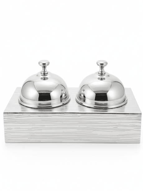 AKDC Candy Bowl Set with Holder (2 Pieces) – Premium Metal Silver Finish, Elegant Tabletop Sweet Serving Set, 17 × 14 × 10 cm - Al Kabayel Discount CentreAKDC Candy Bowl Set with Holder (2 Pieces) – Premium Metal Silver Finish, Elegant Tabletop Sweet Serving Set, 17 × 14 × 10 cmJars & Food SaversAKDCAl Kabayel Discount Centre