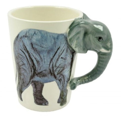 AKDC Ceramic 3D Elephant Mug 400ml - Al Kabayel Discount CentreAKDC Ceramic 3D Elephant Mug 400mlMugsAKDCAl Kabayel Discount Centre