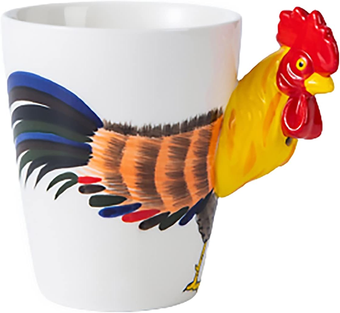 AKDC Ceramic 3D Rooster Mug 400ml - Al Kabayel Discount CentreAKDC Ceramic 3D Rooster Mug 400mlMugsAKDCAl Kabayel Discount Centre