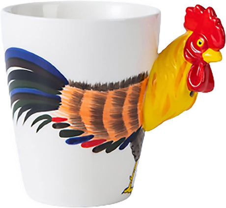 AKDC Ceramic 3D Rooster Mug 400ml - Al Kabayel Discount CentreAKDC Ceramic 3D Rooster Mug 400mlMugsAKDCAl Kabayel Discount Centre
