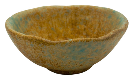AKDC Ceramic Bowl 11cm, Brown/Turquoise Ripple Design - Al Kabayel Discount CentreAKDC Ceramic Bowl 11cm, Brown/Turquoise Ripple DesignBowlsAKDCAl Kabayel Discount Centre