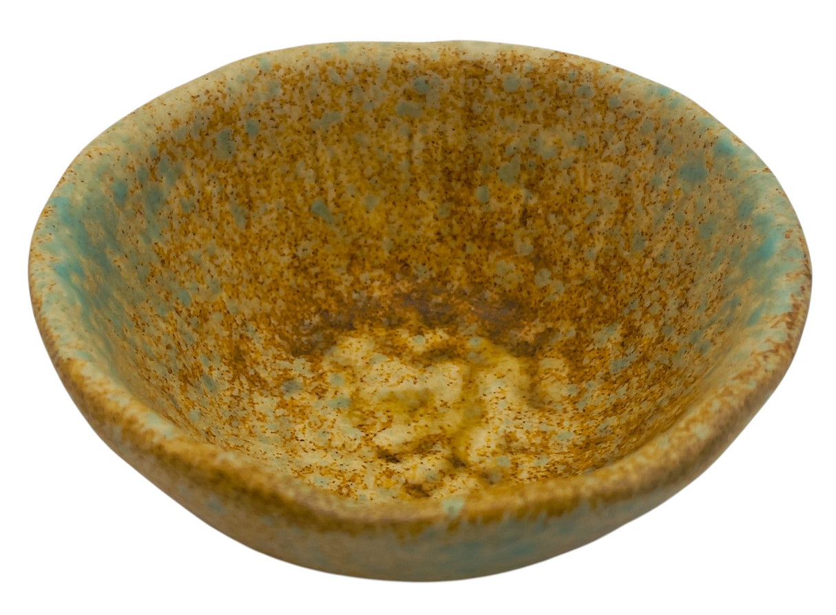 AKDC Ceramic Bowl 11cm, Brown/Turquoise Ripple Design - Al Kabayel Discount CentreAKDC Ceramic Bowl 11cm, Brown/Turquoise Ripple DesignBowlsAKDCAl Kabayel Discount Centre