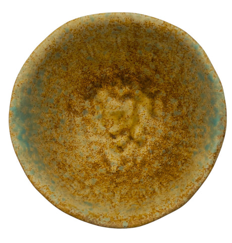 AKDC Ceramic Bowl 11cm, Brown/Turquoise Ripple Design - Al Kabayel Discount CentreAKDC Ceramic Bowl 11cm, Brown/Turquoise Ripple DesignBowlsAKDCAl Kabayel Discount Centre