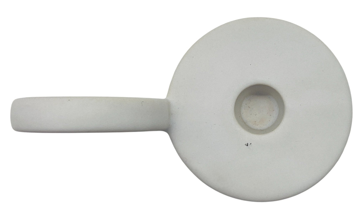 AKDC Ceramic Candle Holder 13.5cm*8, White - Al Kabayel Discount CentreAKDC Ceramic Candle Holder 13.5cm*8, WhiteHome Décor AccentsAKDCAl Kabayel Discount Centre