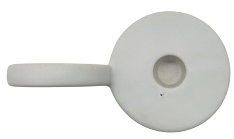 AKDC Ceramic Candle Holder 13.5cm*8, White - Al Kabayel Discount CentreAKDC Ceramic Candle Holder 13.5cm*8, WhiteHome Décor AccentsAKDCAl Kabayel Discount Centre