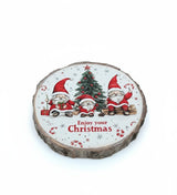 AKDC Ceramic Christmas Coaster 10 cm – Santa Pattern Holiday Drink Accessory - Al Kabayel Discount CentreAKDC Ceramic Christmas Coaster 10 cm – Santa Pattern Holiday Drink AccessoryHome Décor AccentsAKDCAl Kabayel Discount Centre