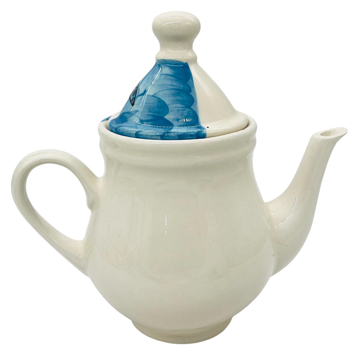 AKDC Ceramic Coffee Pot with Lid 22cm*22cm, Sardine Blue - Al Kabayel Discount CentreAKDC Ceramic Coffee Pot with Lid 22cm*22cm, Sardine BlueTea/Coffee PotsAKDCAl Kabayel Discount Centre