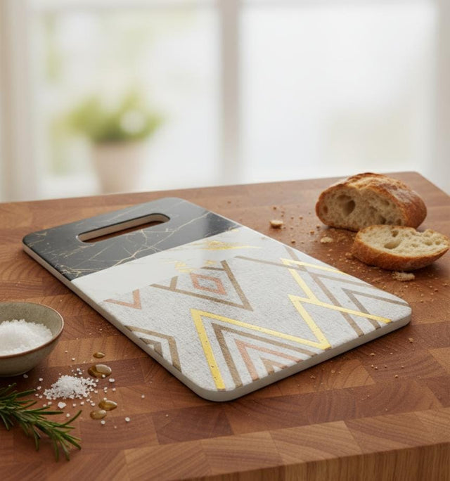 AKDC Ceramic Cutting Board – Modern Marble Design | 36×20 cm Stylish Kitchen Essential - Al Kabayel Discount CentreAKDC Ceramic Cutting Board – Modern Marble Design | 36×20 cm Stylish Kitchen EssentialKitchen Utensils & GadgetsAKDCAl Kabayel Discount Centre