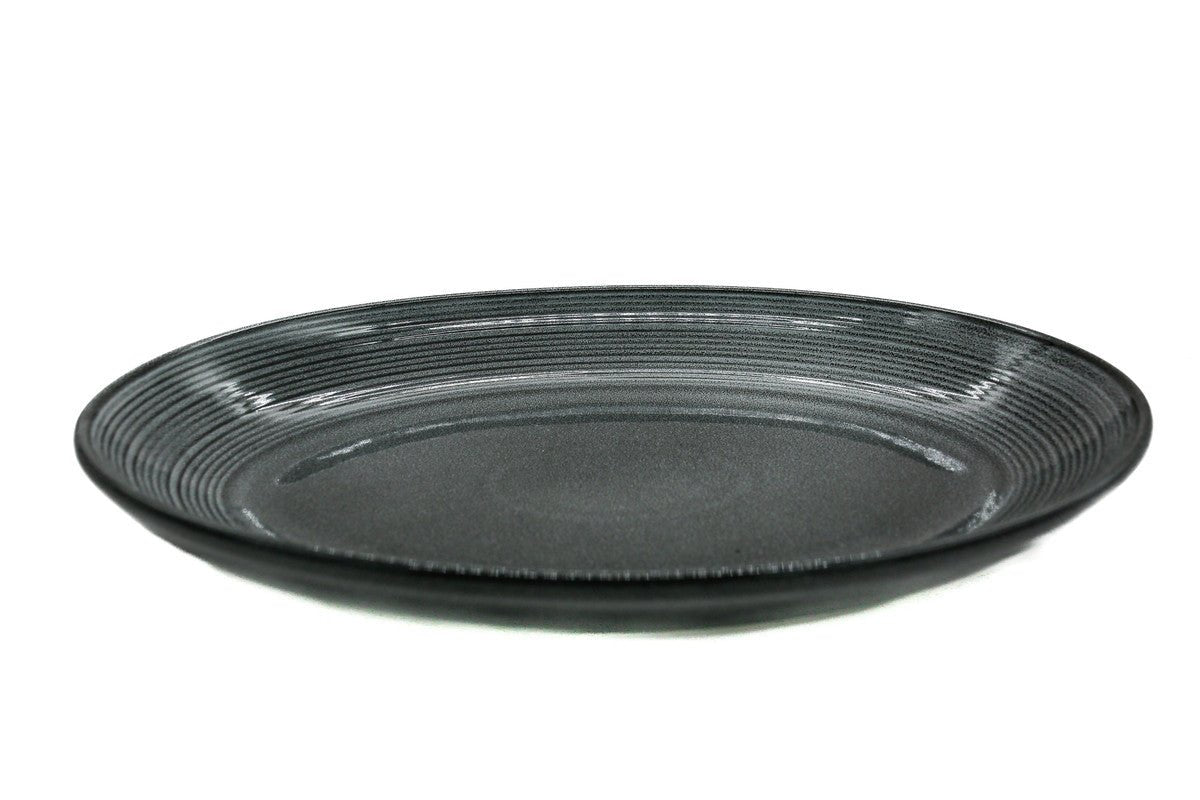 AKDC - Ceramic Deep Oval Plate Black - Al Kabayel Discount CentreAKDC - Ceramic Deep Oval Plate BlackPlatesAKDCAl Kabayel Discount Centre