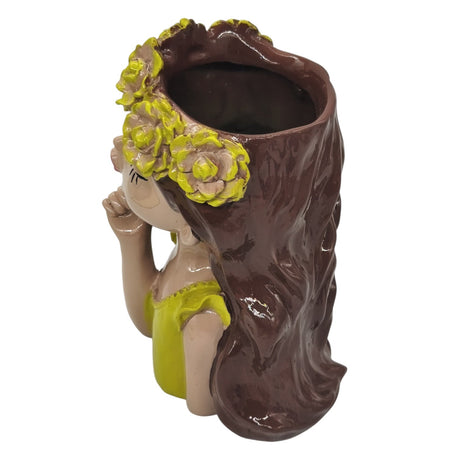 AKDC Ceramic Doll Vase Elegance Versatile Decor Accents for Living Room Home Decor Dinner Table Wedding Dinner Living Room - 25cmX13cm - Al Kabayel Discount CentreAKDC Ceramic Doll Vase Elegance Versatile Decor Accents for Living Room Home Decor Dinner Table Wedding Dinner Living Room - 25cmX13cmHome Décor AccentsAKDCAl Kabayel Discount Centre
