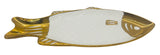 AKDC Ceramic Fish Plate 31cm*14.5cm, White & Gold - Al Kabayel Discount CentreAKDC Ceramic Fish Plate 31cm*14.5cm, White & GoldPlatesAKDCAl Kabayel Discount Centre