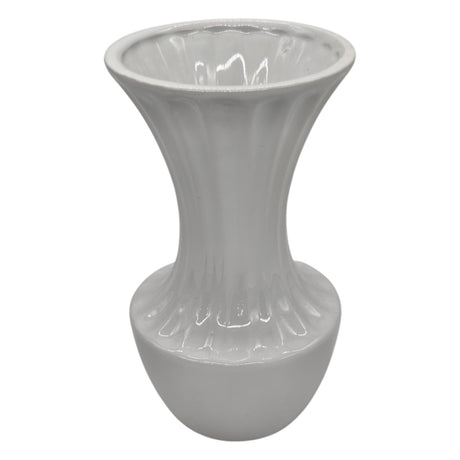 AKDC Ceramic Flower Pot Handcrafted Flower Vase Garden Pots, Versatile Stylish Flower Pot, Storage Container Planter Pot for Home Office Event Decor (18cmx10cm) - White - Al Kabayel Discount CentreAKDC Ceramic Flower Pot Handcrafted Flower Vase Garden Pots, Versatile Stylish Flower Pot, Storage Container Planter Pot for Home Office Event Decor (18cmx10cm) - WhiteFlower/Plant PotsAKDCAl Kabayel Discount Centre