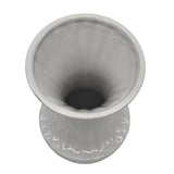 AKDC Ceramic Flower Pot Handcrafted Flower Vase Garden Pots, Versatile Stylish Flower Pot, Storage Container Planter Pot for Home Office Event Decor (18cmx10cm) - White - Al Kabayel Discount CentreAKDC Ceramic Flower Pot Handcrafted Flower Vase Garden Pots, Versatile Stylish Flower Pot, Storage Container Planter Pot for Home Office Event Decor (18cmx10cm) - WhiteFlower/Plant PotsAKDCAl Kabayel Discount Centre