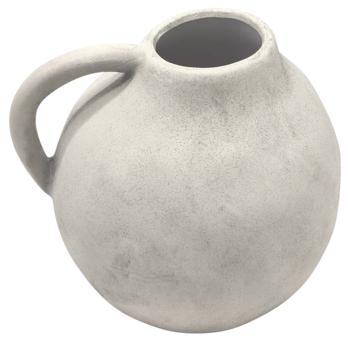 AKDC Ceramic Flower Vase 18cm*19cm, Tabletop Centerpiece, White - Al Kabayel Discount CentreAKDC Ceramic Flower Vase 18cm*19cm, Tabletop Centerpiece, WhiteFlower/Plant PotsAKDCAl Kabayel Discount Centre