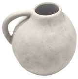 AKDC Ceramic Flower Vase 18cm*19cm, Tabletop Centerpiece, White - Al Kabayel Discount CentreAKDC Ceramic Flower Vase 18cm*19cm, Tabletop Centerpiece, WhiteFlower/Plant PotsAKDCAl Kabayel Discount Centre