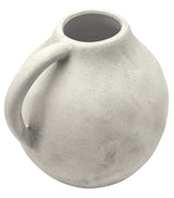 AKDC Ceramic Flower Vase 18cm*19cm, Tabletop Centerpiece, White - Al Kabayel Discount CentreAKDC Ceramic Flower Vase 18cm*19cm, Tabletop Centerpiece, WhiteFlower/Plant PotsAKDCAl Kabayel Discount Centre