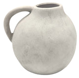 AKDC Ceramic Flower Vase 18cm*19cm, Tabletop Centerpiece, White - Al Kabayel Discount CentreAKDC Ceramic Flower Vase 18cm*19cm, Tabletop Centerpiece, WhiteFlower/Plant PotsAKDCAl Kabayel Discount Centre