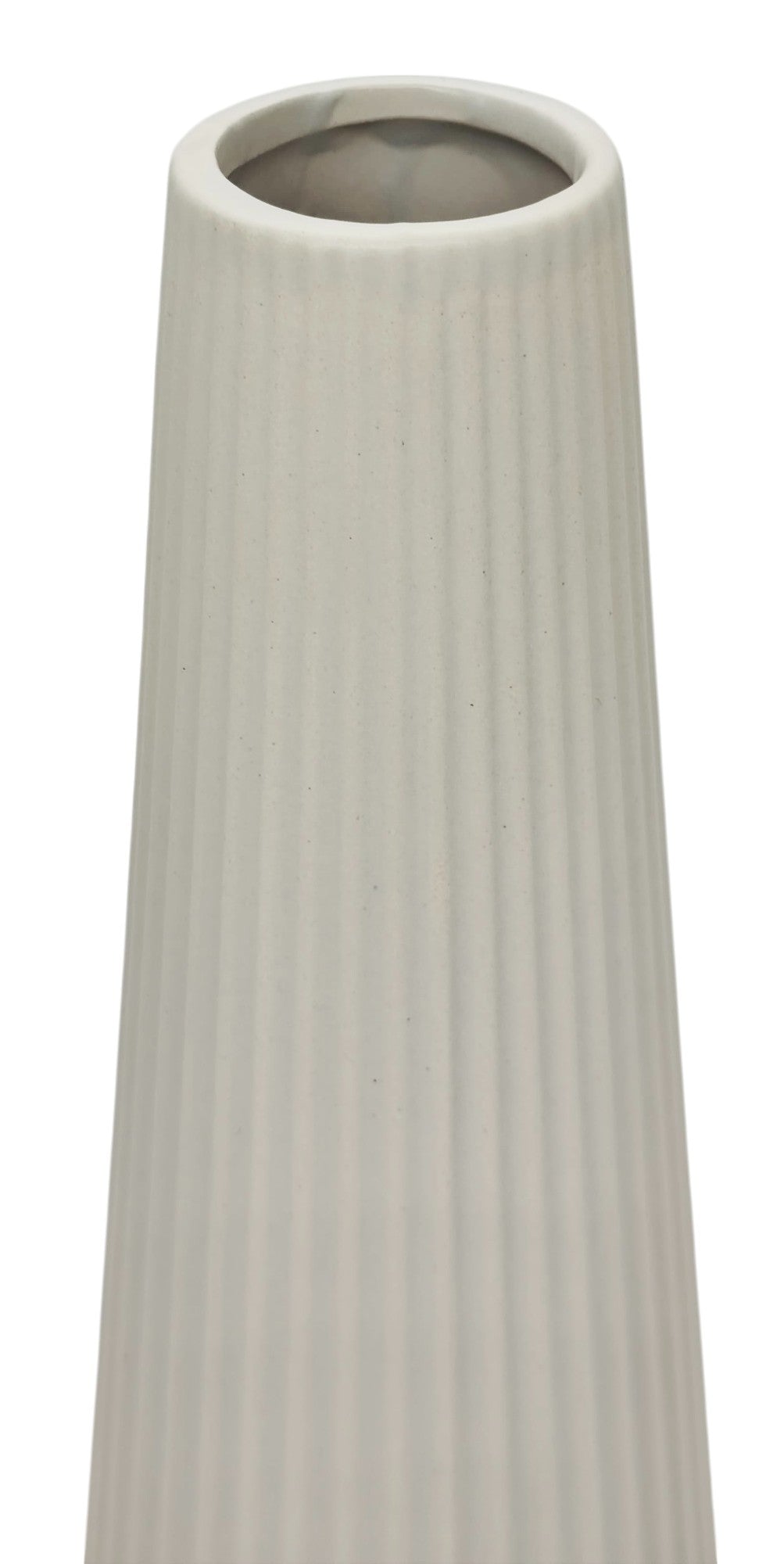 AKDC Ceramic Flower Vase 26cm*5cm, Off White - Al Kabayel Discount CentreAKDC Ceramic Flower Vase 26cm*5cm, Off WhiteHome Décor AccentsAKDCAl Kabayel Discount Centre