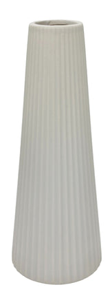 AKDC Ceramic Flower Vase 26cm*5cm, Off White - Al Kabayel Discount CentreAKDC Ceramic Flower Vase 26cm*5cm, Off WhiteHome Décor AccentsAKDCAl Kabayel Discount Centre