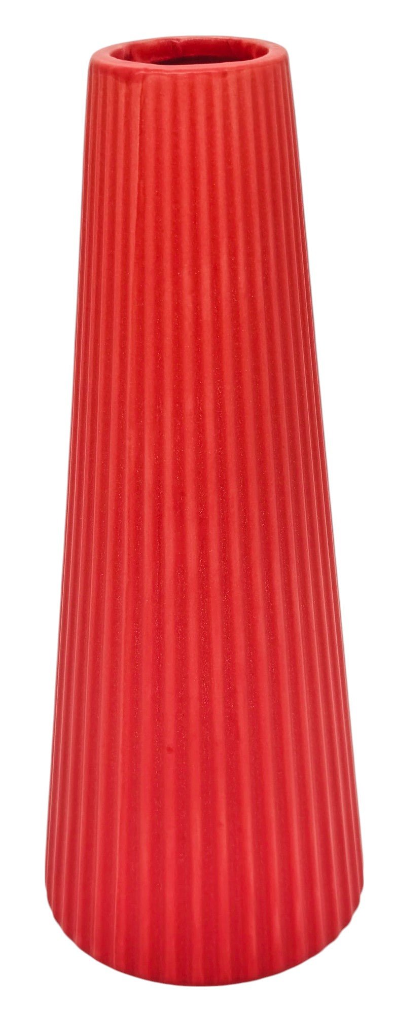 AKDC Ceramic Flower Vase 26cm*5cm, Red - Al Kabayel Discount CentreAKDC Ceramic Flower Vase 26cm*5cm, RedHome Décor AccentsAKDCAl Kabayel Discount Centre