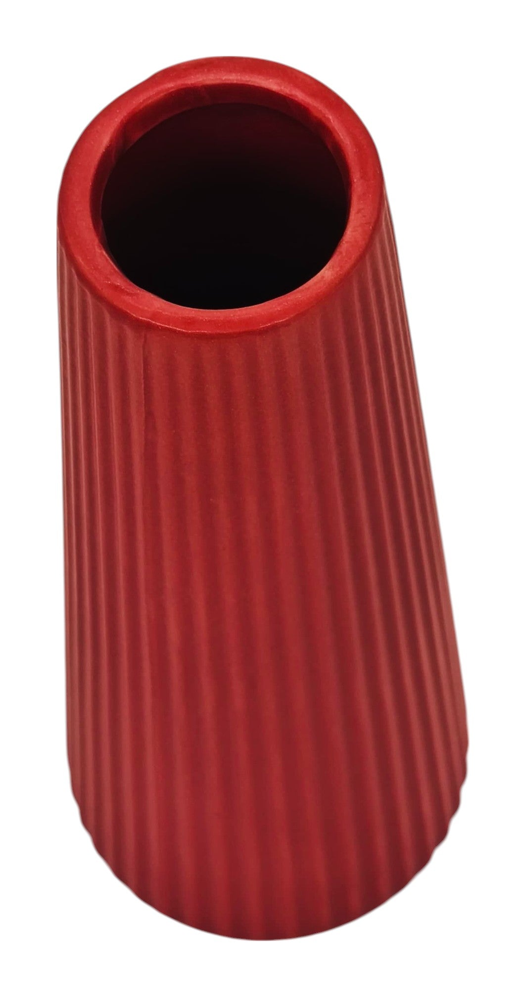 AKDC Ceramic Flower Vase 26cm*5cm, Red - Al Kabayel Discount CentreAKDC Ceramic Flower Vase 26cm*5cm, RedHome Décor AccentsAKDCAl Kabayel Discount Centre