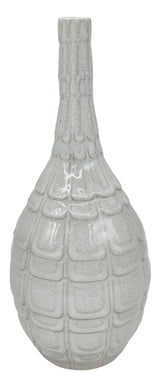 AKDC Ceramic Flower Vase 29cm*2cm, Off White - Al Kabayel Discount CentreAKDC Ceramic Flower Vase 29cm*2cm, Off WhiteHome Décor AccentsAKDCAl Kabayel Discount Centre