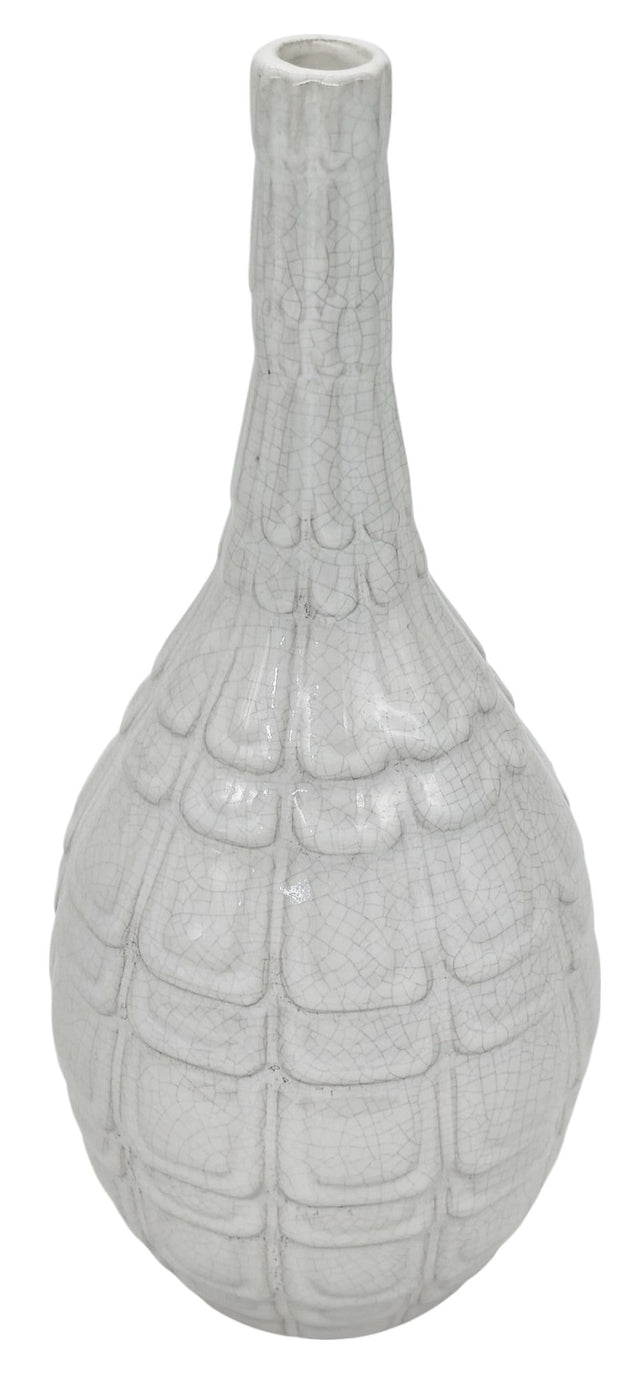 AKDC Ceramic Flower Vase 29cm*2cm, Off White - Al Kabayel Discount CentreAKDC Ceramic Flower Vase 29cm*2cm, Off WhiteHome Décor AccentsAKDCAl Kabayel Discount Centre