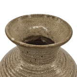 AKDC Ceramic Flower Vase Design and Unique Shapes,Vase for Bedroom, Living Room, Office & Kitchen - 24cmX15cm - Brown - Al Kabayel Discount CentreAKDC Ceramic Flower Vase Design and Unique Shapes,Vase for Bedroom, Living Room, Office & Kitchen - 24cmX15cm - BrownHome Décor AccentsAKDCAl Kabayel Discount Centre