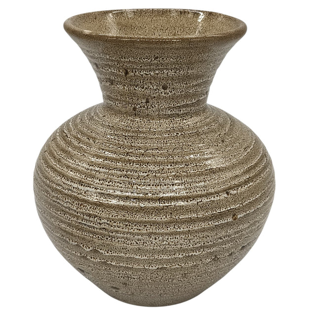 AKDC Ceramic Flower Vase Design and Unique Shapes,Vase for Bedroom, Living Room, Office & Kitchen - 24cmX15cm - Brown - Al Kabayel Discount CentreAKDC Ceramic Flower Vase Design and Unique Shapes,Vase for Bedroom, Living Room, Office & Kitchen - 24cmX15cm - BrownHome Décor AccentsAKDCAl Kabayel Discount Centre