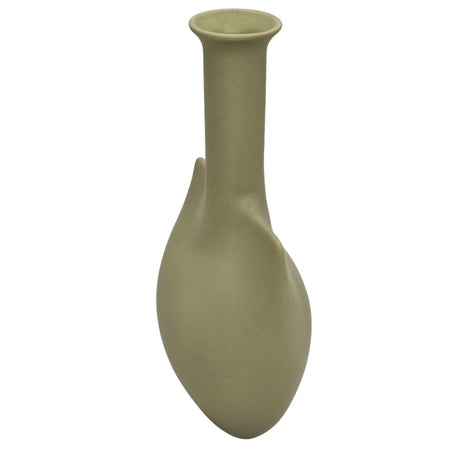 AKDC Ceramic Flower Vase for Entryway Living Room Bedroom Dining Table Centerpiece Office Home Décor - 23cmX4cm - Green - Al Kabayel Discount CentreAKDC Ceramic Flower Vase for Entryway Living Room Bedroom Dining Table Centerpiece Office Home Décor - 23cmX4cm - GreenHome Décor AccentsAKDCAl Kabayel Discount Centre