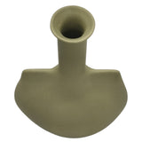 AKDC Ceramic Flower Vase for Entryway Living Room Bedroom Dining Table Centerpiece Office Home Décor - 23cmX4cm - Green - Al Kabayel Discount CentreAKDC Ceramic Flower Vase for Entryway Living Room Bedroom Dining Table Centerpiece Office Home Décor - 23cmX4cm - GreenHome Décor AccentsAKDCAl Kabayel Discount Centre
