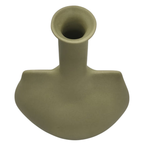 AKDC Ceramic Flower Vase for Entryway Living Room Bedroom Dining Table Centerpiece Office Home Décor - 23cmX4cm - Green - Al Kabayel Discount CentreAKDC Ceramic Flower Vase for Entryway Living Room Bedroom Dining Table Centerpiece Office Home Décor - 23cmX4cm - GreenHome Décor AccentsAKDCAl Kabayel Discount Centre