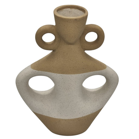 AKDC Ceramic Flower Vase for Entryway Living Room Bedroom Dining Table Centerpiece Office Home Décor - 23cmX5cm - Al Kabayel Discount CentreAKDC Ceramic Flower Vase for Entryway Living Room Bedroom Dining Table Centerpiece Office Home Décor - 23cmX5cmHome Décor AccentsAKDCAl Kabayel Discount Centre