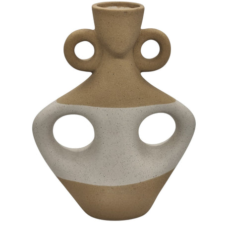 AKDC Ceramic Flower Vase for Entryway Living Room Bedroom Dining Table Centerpiece Office Home Décor - 23cmX5cm - Al Kabayel Discount CentreAKDC Ceramic Flower Vase for Entryway Living Room Bedroom Dining Table Centerpiece Office Home Décor - 23cmX5cmHome Décor AccentsAKDCAl Kabayel Discount Centre