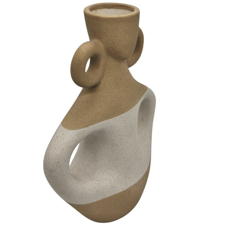 AKDC Ceramic Flower Vase for Entryway Living Room Bedroom Dining Table Centerpiece Office Home Décor - 23cmX5cm - Al Kabayel Discount CentreAKDC Ceramic Flower Vase for Entryway Living Room Bedroom Dining Table Centerpiece Office Home Décor - 23cmX5cmHome Décor AccentsAKDCAl Kabayel Discount Centre
