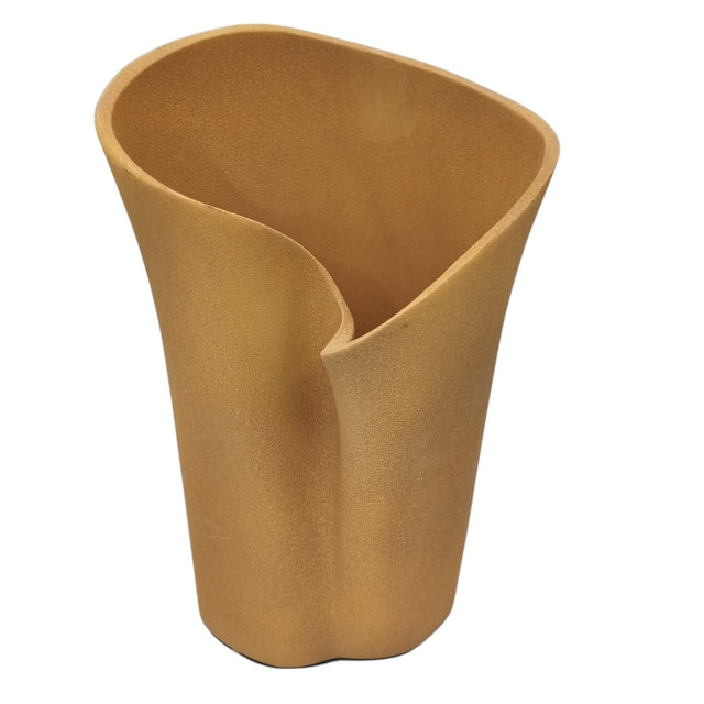 AKDC Ceramic Flower Vase for Entryway Living Room Bedroom Dining Table Centerpiece Office Home Décor - 24cmX14cm - Orange - Al Kabayel Discount CentreAKDC Ceramic Flower Vase for Entryway Living Room Bedroom Dining Table Centerpiece Office Home Décor - 24cmX14cm - OrangeHome Décor AccentsAKDCAl Kabayel Discount Centre