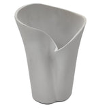 AKDC Ceramic Flower Vase for Entryway Living Room Bedroom Dining Table Centerpiece Office Home Décor - 24cmX14cm - White - Al Kabayel Discount CentreAKDC Ceramic Flower Vase for Entryway Living Room Bedroom Dining Table Centerpiece Office Home Décor - 24cmX14cm - WhiteHome Décor AccentsAKDCAl Kabayel Discount Centre
