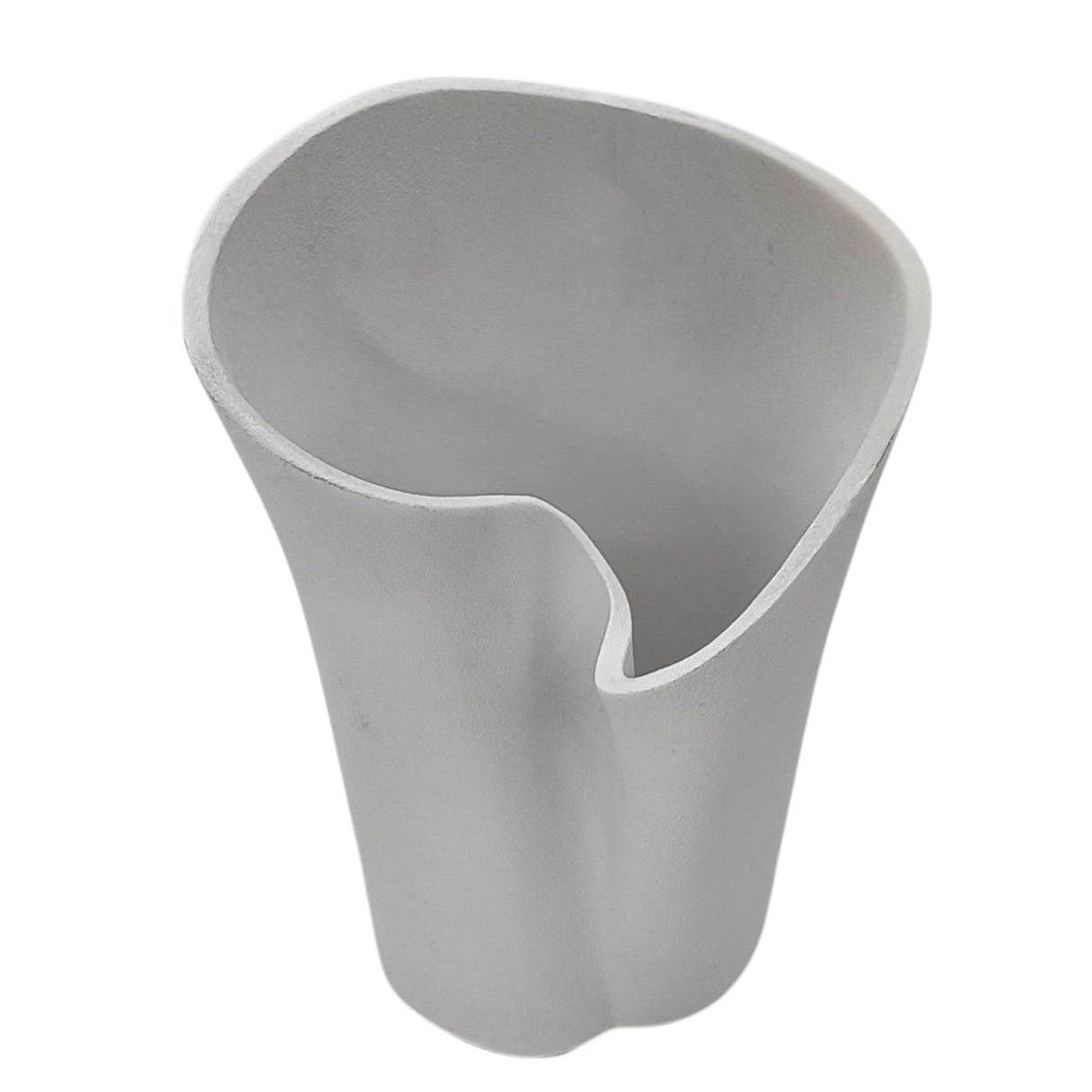 AKDC Ceramic Flower Vase for Entryway Living Room Bedroom Dining Table Centerpiece Office Home Décor - 24cmX14cm - White - Al Kabayel Discount CentreAKDC Ceramic Flower Vase for Entryway Living Room Bedroom Dining Table Centerpiece Office Home Décor - 24cmX14cm - WhiteHome Décor AccentsAKDCAl Kabayel Discount Centre