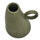 AKDC Ceramic Flower Vase for Home Decor Table Centerpieces Design Decorative Flowers Vase - 17cmX12cm - Green - Al Kabayel Discount CentreAKDC Ceramic Flower Vase for Home Decor Table Centerpieces Design Decorative Flowers Vase - 17cmX12cm - GreenHome Décor AccentsAKDCAl Kabayel Discount Centre