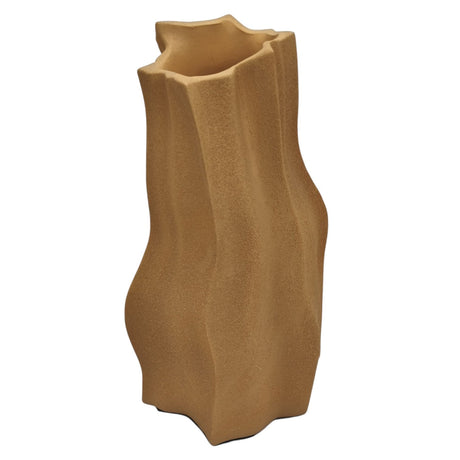 AKDC Ceramic Flower Vase in Nordic Style, Decor Vase for Flowers Design Home Decoration for Fresh Flowers Dried Flower - 30cmX10cm - Orange - Al Kabayel Discount CentreAKDC Ceramic Flower Vase in Nordic Style, Decor Vase for Flowers Design Home Decoration for Fresh Flowers Dried Flower - 30cmX10cm - OrangeHome Décor AccentsAKDCAl Kabayel Discount Centre