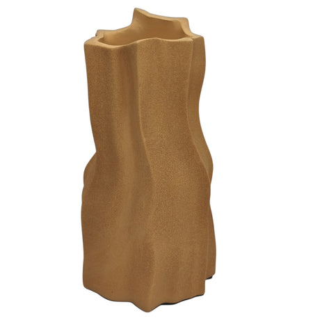 AKDC Ceramic Flower Vase in Nordic Style, Decor Vase for Flowers Design Home Decoration for Fresh Flowers Dried Flower - 30cmX10cm - Orange - Al Kabayel Discount CentreAKDC Ceramic Flower Vase in Nordic Style, Decor Vase for Flowers Design Home Decoration for Fresh Flowers Dried Flower - 30cmX10cm - OrangeHome Décor AccentsAKDCAl Kabayel Discount Centre