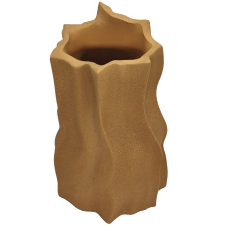 AKDC Ceramic Flower Vase in Nordic Style, Decor Vase for Flowers Design Home Decoration for Fresh Flowers Dried Flower - 30cmX10cm - Orange - Al Kabayel Discount CentreAKDC Ceramic Flower Vase in Nordic Style, Decor Vase for Flowers Design Home Decoration for Fresh Flowers Dried Flower - 30cmX10cm - OrangeHome Décor AccentsAKDCAl Kabayel Discount Centre