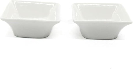 AKDC Ceramic Ivory Square Bowl - Modern Design - set of 2 - Al Kabayel Discount CentreAKDC Ceramic Ivory Square Bowl - Modern Design - set of 2BowlsAKDCAl Kabayel Discount Centre