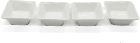 AKDC Ceramic Ivory Square Bowl - Modern Design - set of 4 - Al Kabayel Discount CentreAKDC Ceramic Ivory Square Bowl - Modern Design - set of 4BowlsAKDCAl Kabayel Discount Centre