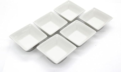 AKDC Ceramic Ivory Square Bowl - Modern Design - set of 6 - Al Kabayel Discount CentreAKDC Ceramic Ivory Square Bowl - Modern Design - set of 6BowlsAKDCAl Kabayel Discount Centre